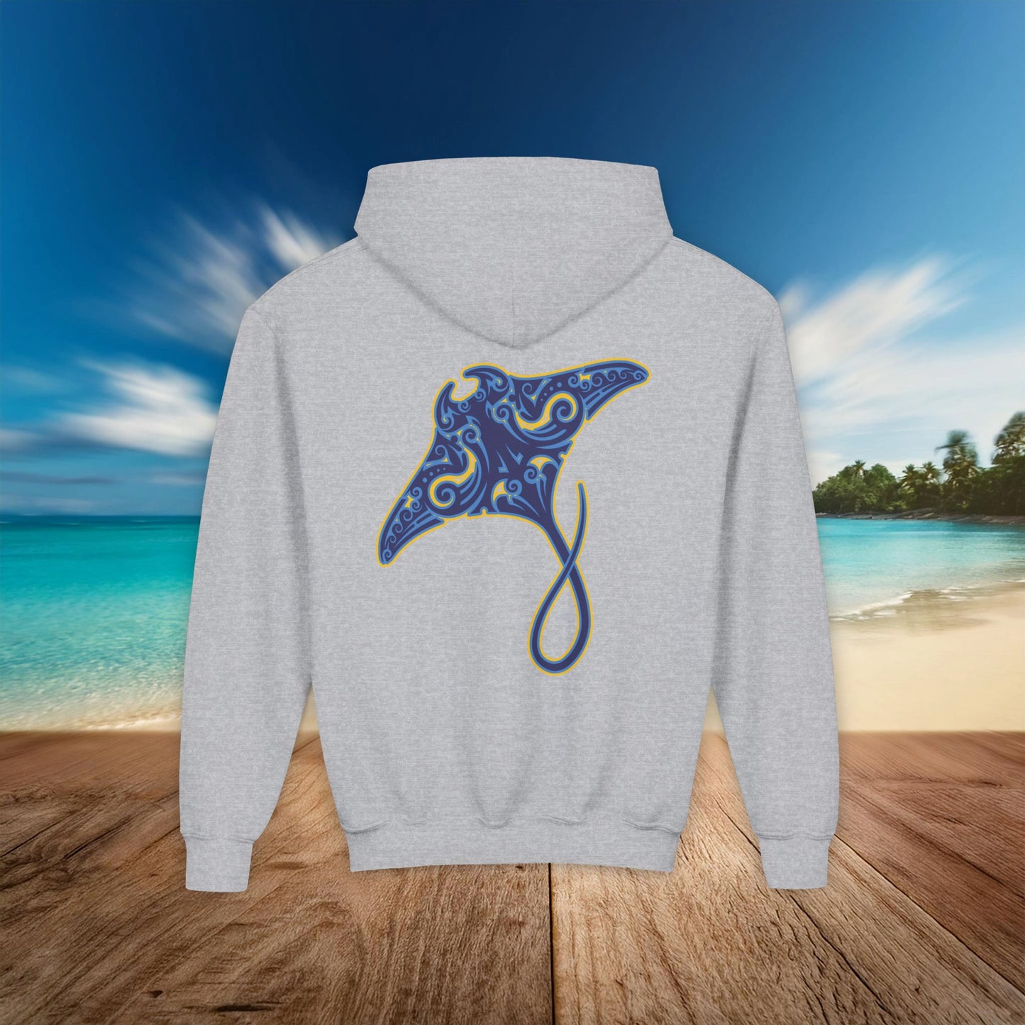Manta Ray Youth Hoodie