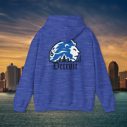 Detroit Football Skyline Hoodie