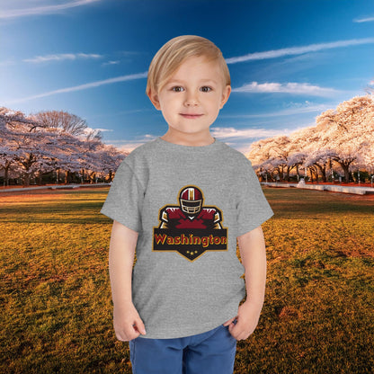 Washington Football Player Logo Toddler Tee