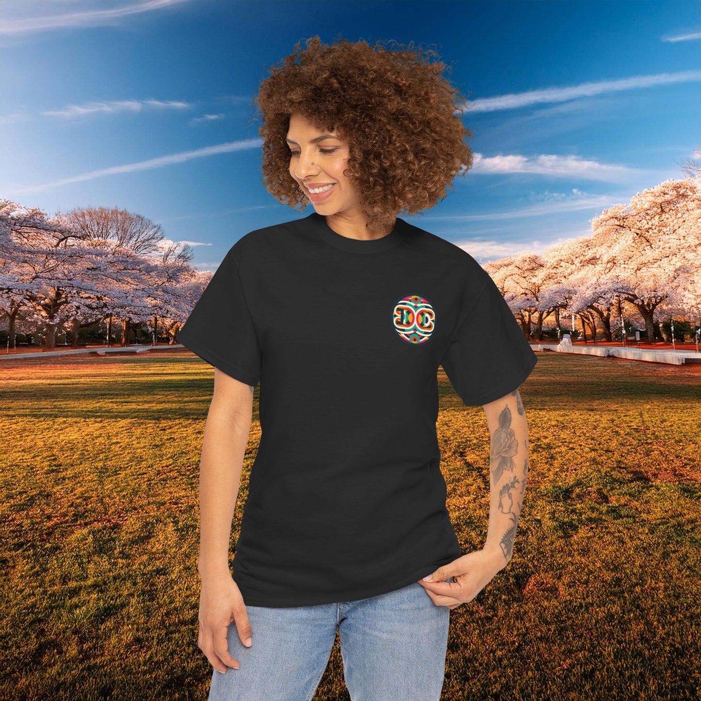 Funky DC Basketball Tee