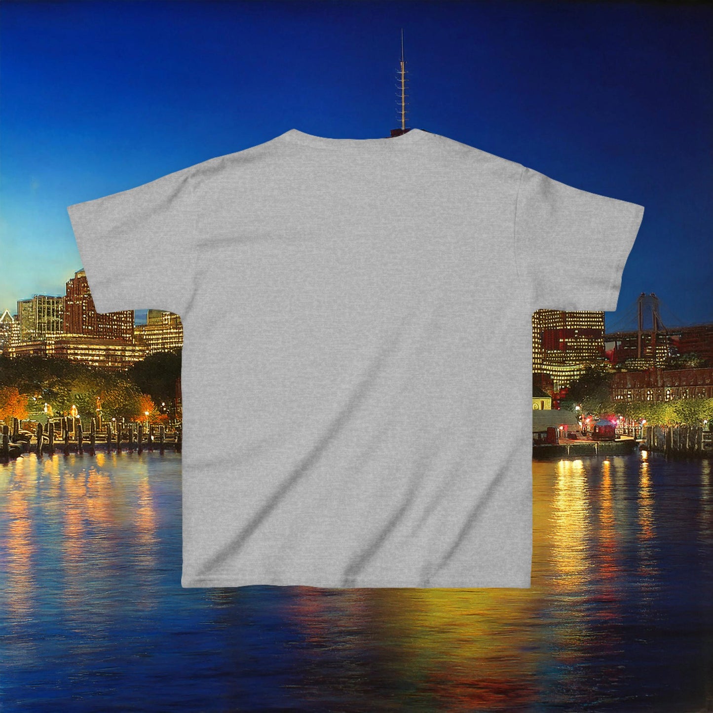 Boston Basketball Logo Kids Tee