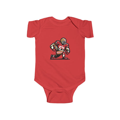 San Francisco Football Player Infant Bodysuit