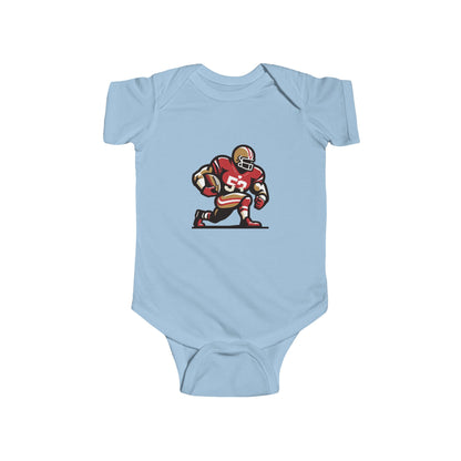 San Francisco Football Player Infant Bodysuit