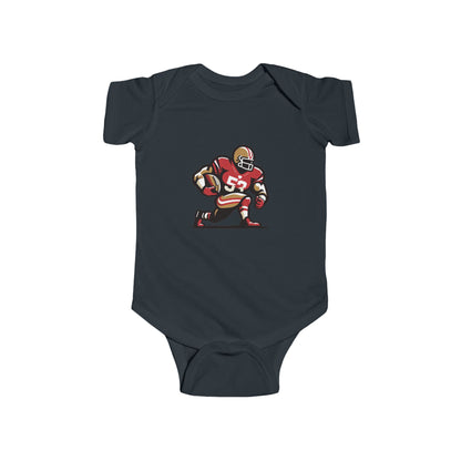 San Francisco Football Player Infant Bodysuit