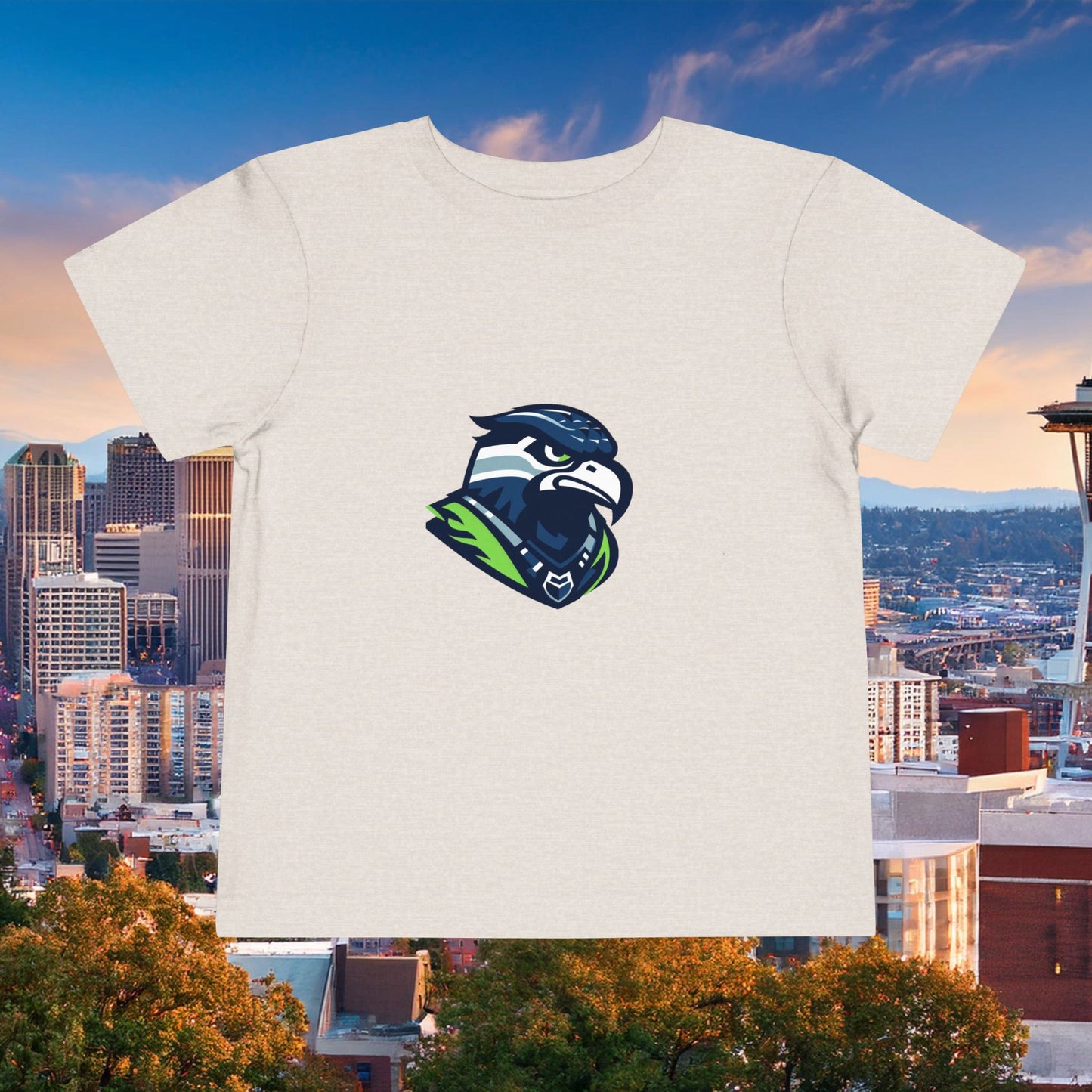 Seattle Football Crest Toddler Tee