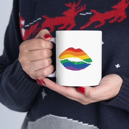 Rainbow Kiss Mugs (11oz/15oz)