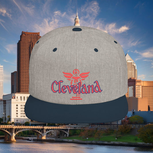 Cleveland Red Guardian Flat Bill Snapback