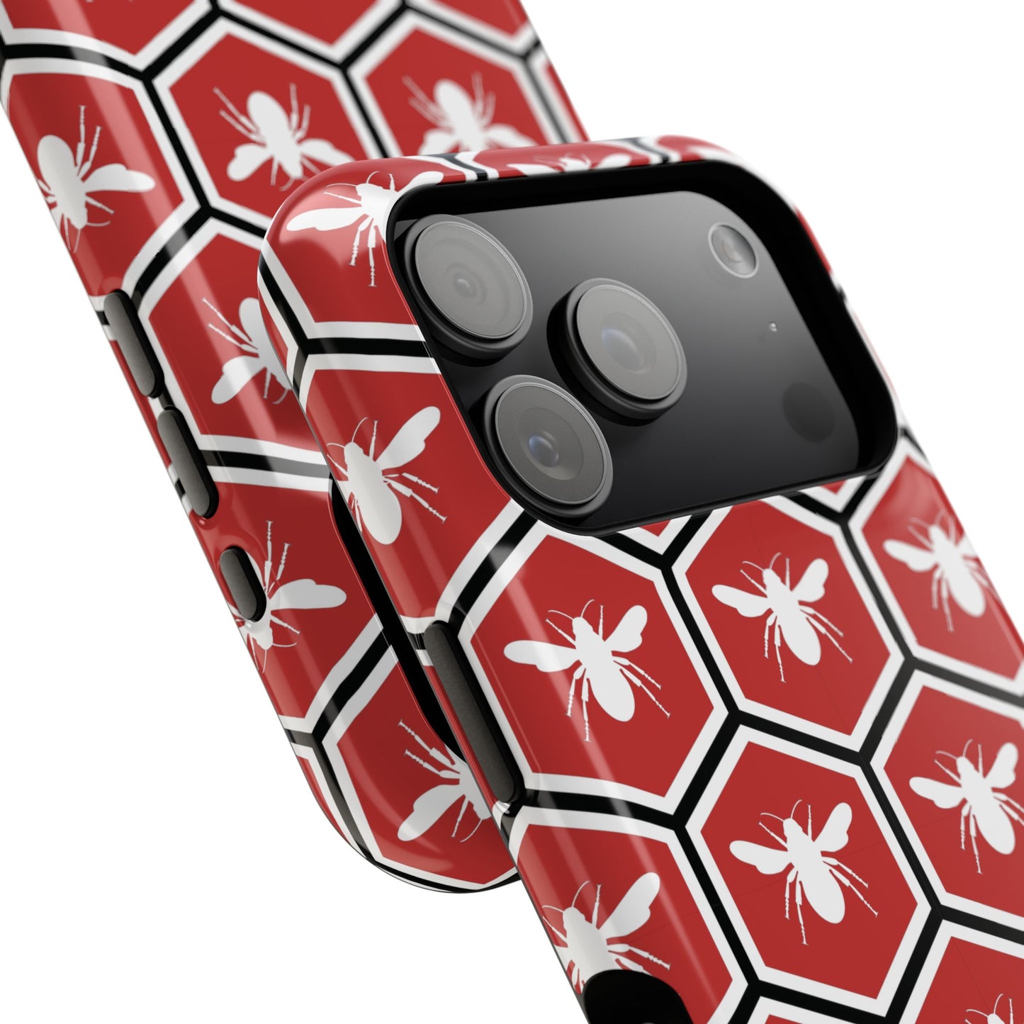 Honeycomb Bee Impact-Resistant Phone Case