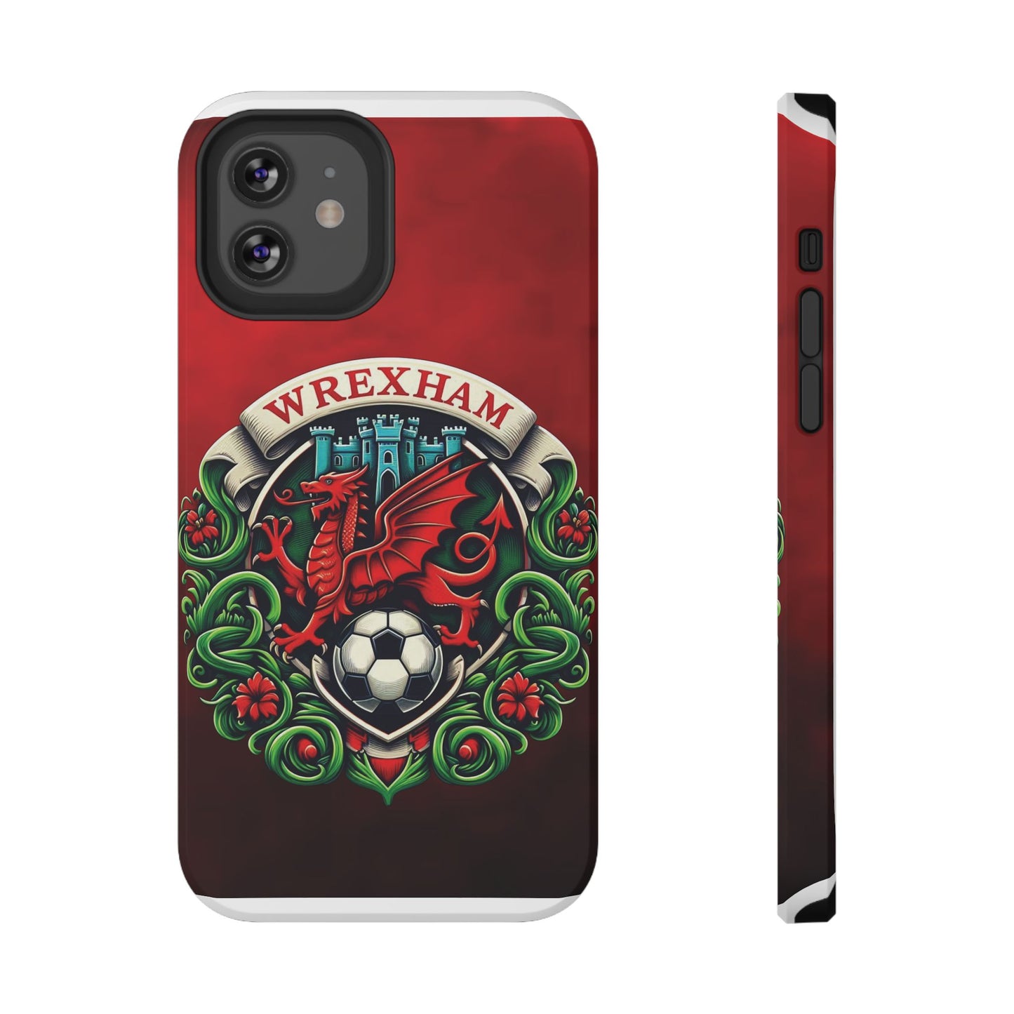 Wrexham Crest Impact-Resistant Cases