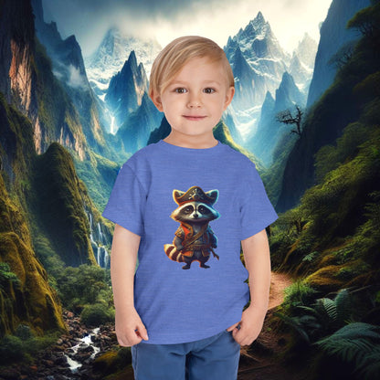 Raccoon Pirate Toddler Tee