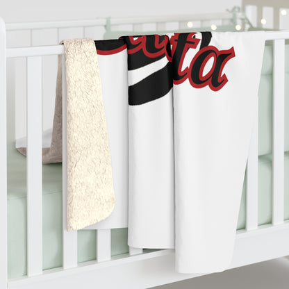 Atlanta Football Sherpa Fleece Blanket