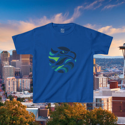 Seattle Football Logo Kids Tee