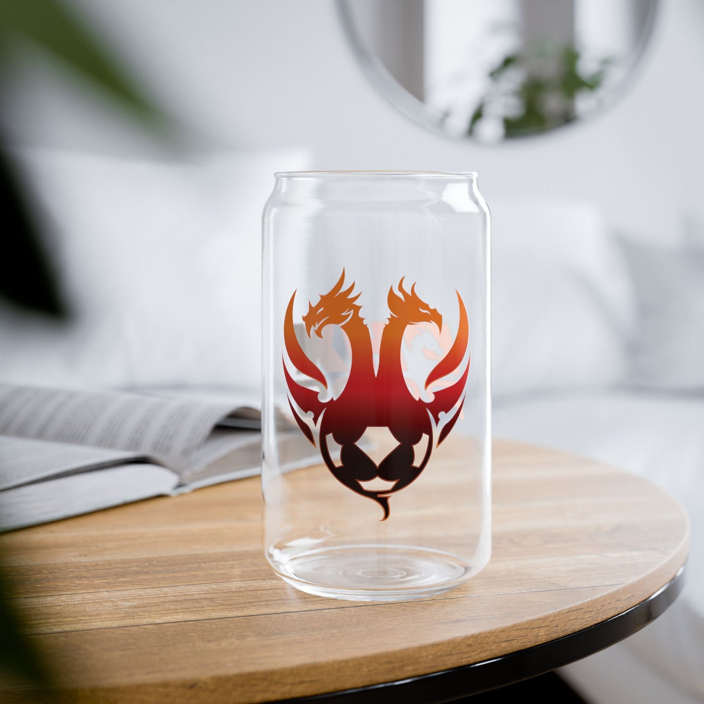 Phoenix Reds Sipper Glass
