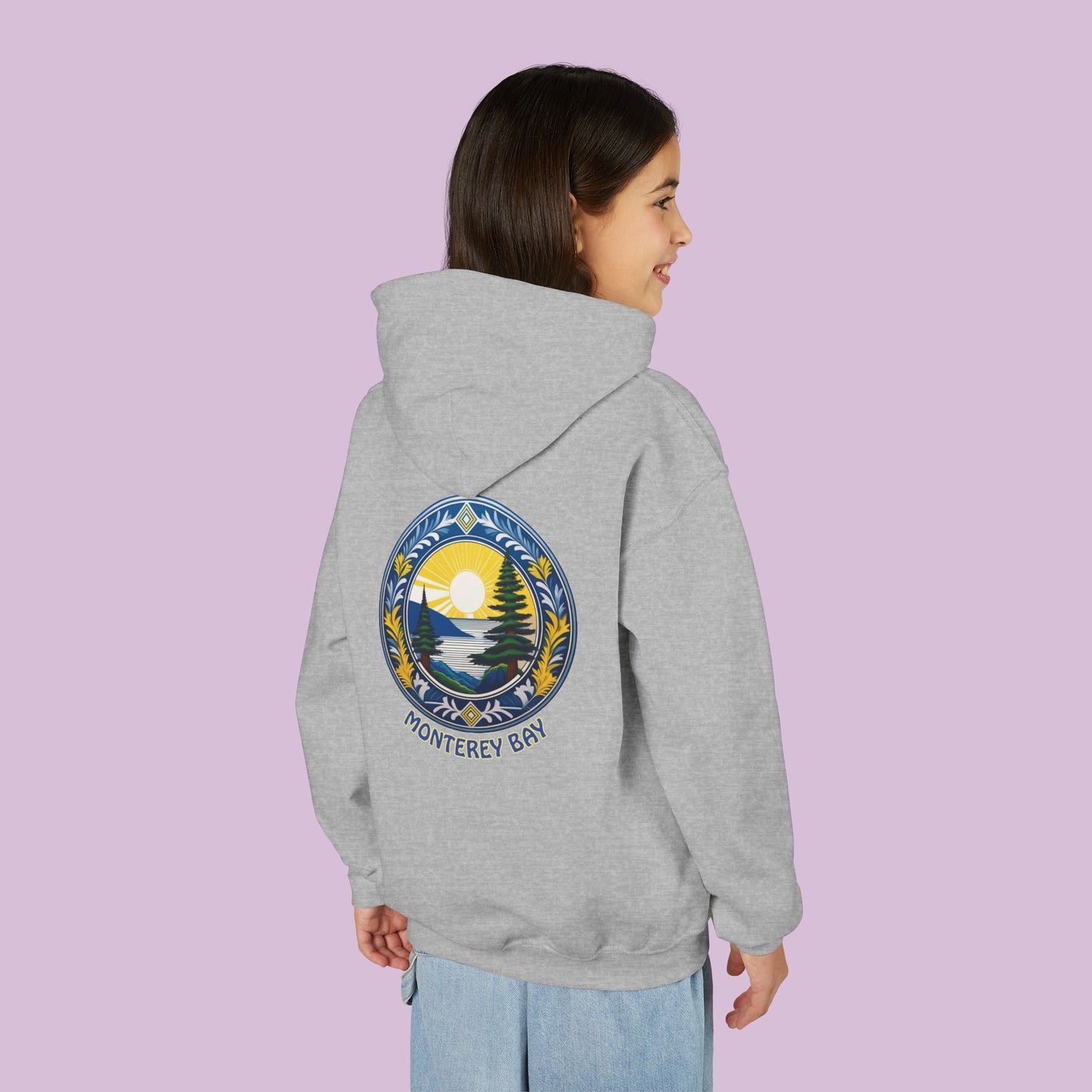 Monterey Bay Point Lobos Youth Hoodie