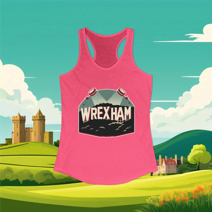 Wrexham Hollywood Sign Women's Racerback Tank