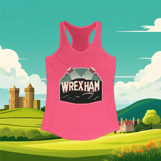 Wrexham Hollywood Sign Women's Racerback Tank