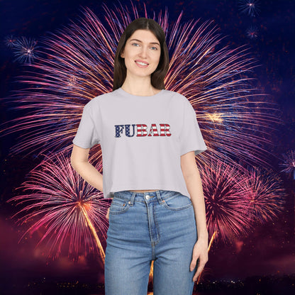 USA FUBAR Women's Crop Tee