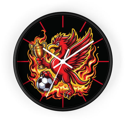 Liverpool Flames Wall Clock