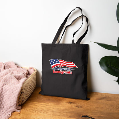 Powered By Immigrants Canvas Tote Bag