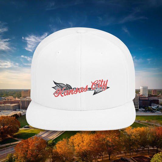 Kansas City Arrow Flat Bill Snapback