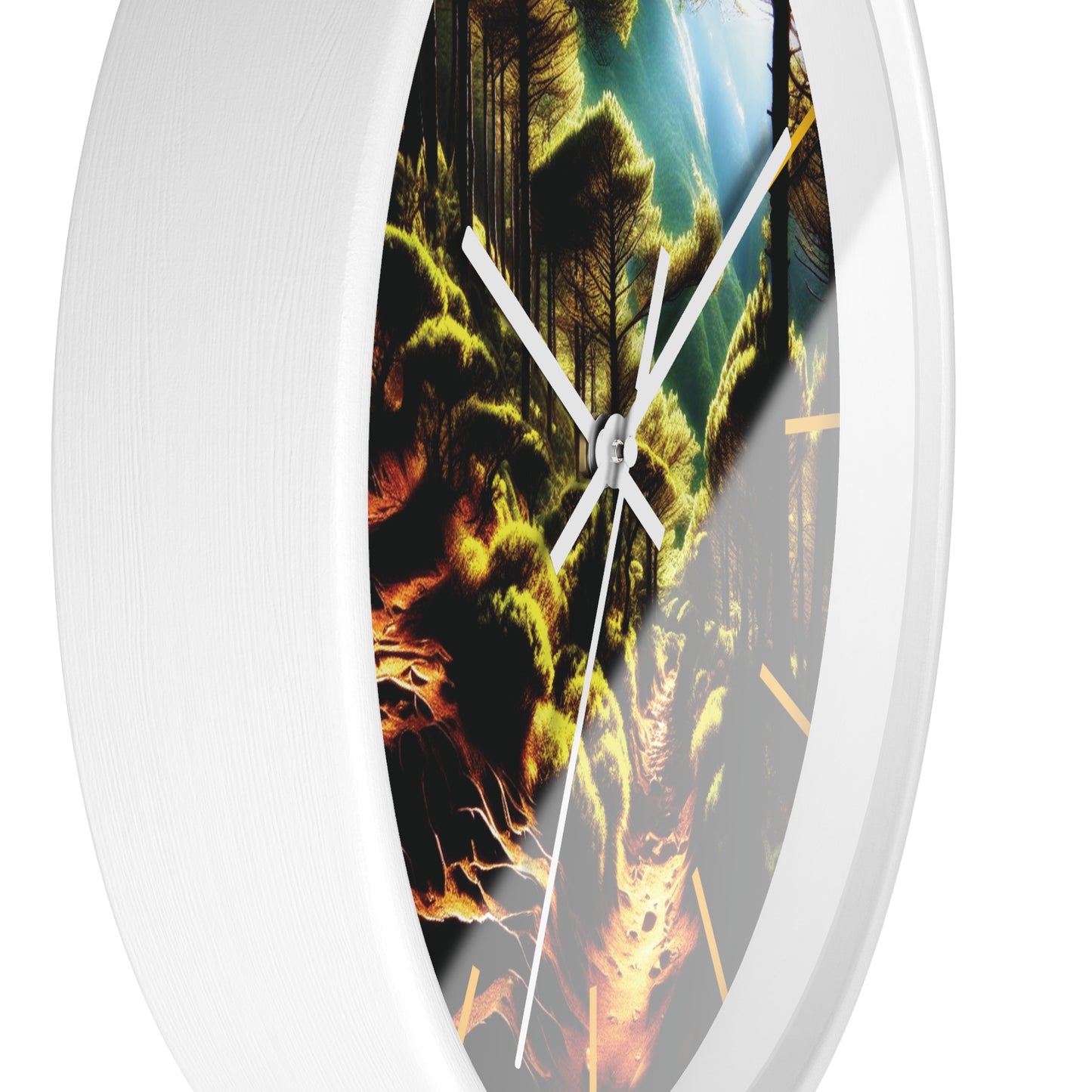Enchanted Path Wall Clock
