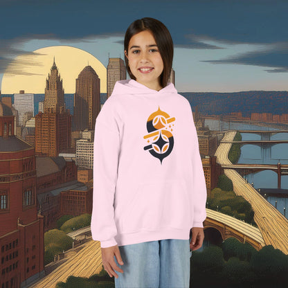 Pittsburgh Football Logo Youth Hoodie