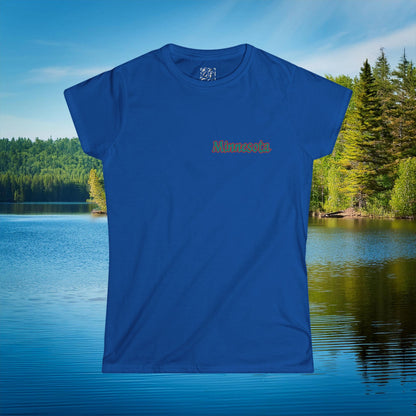 Minnesota Polar Lights Women's Softstyle Tee