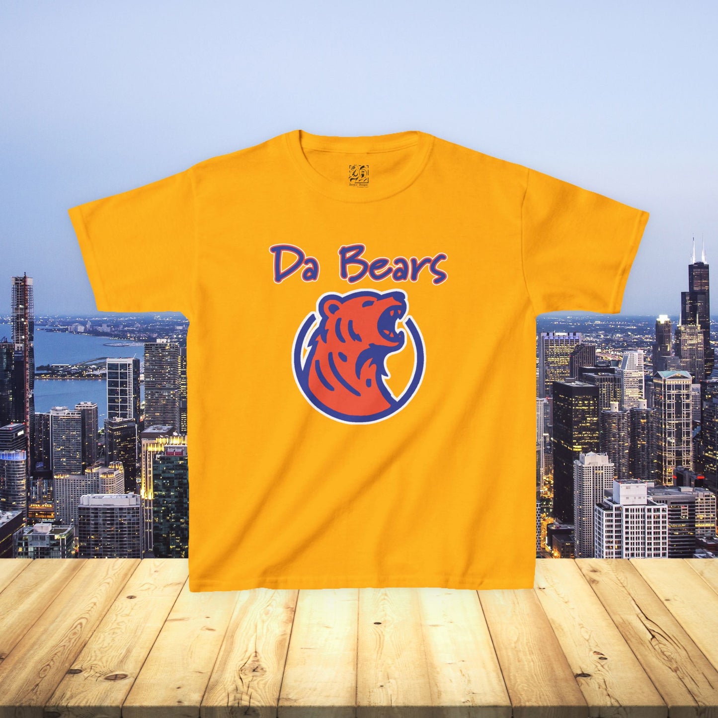 Da Bears Logo Kids Tee