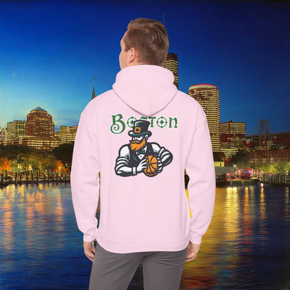 Boston Basketball Design Hoodie