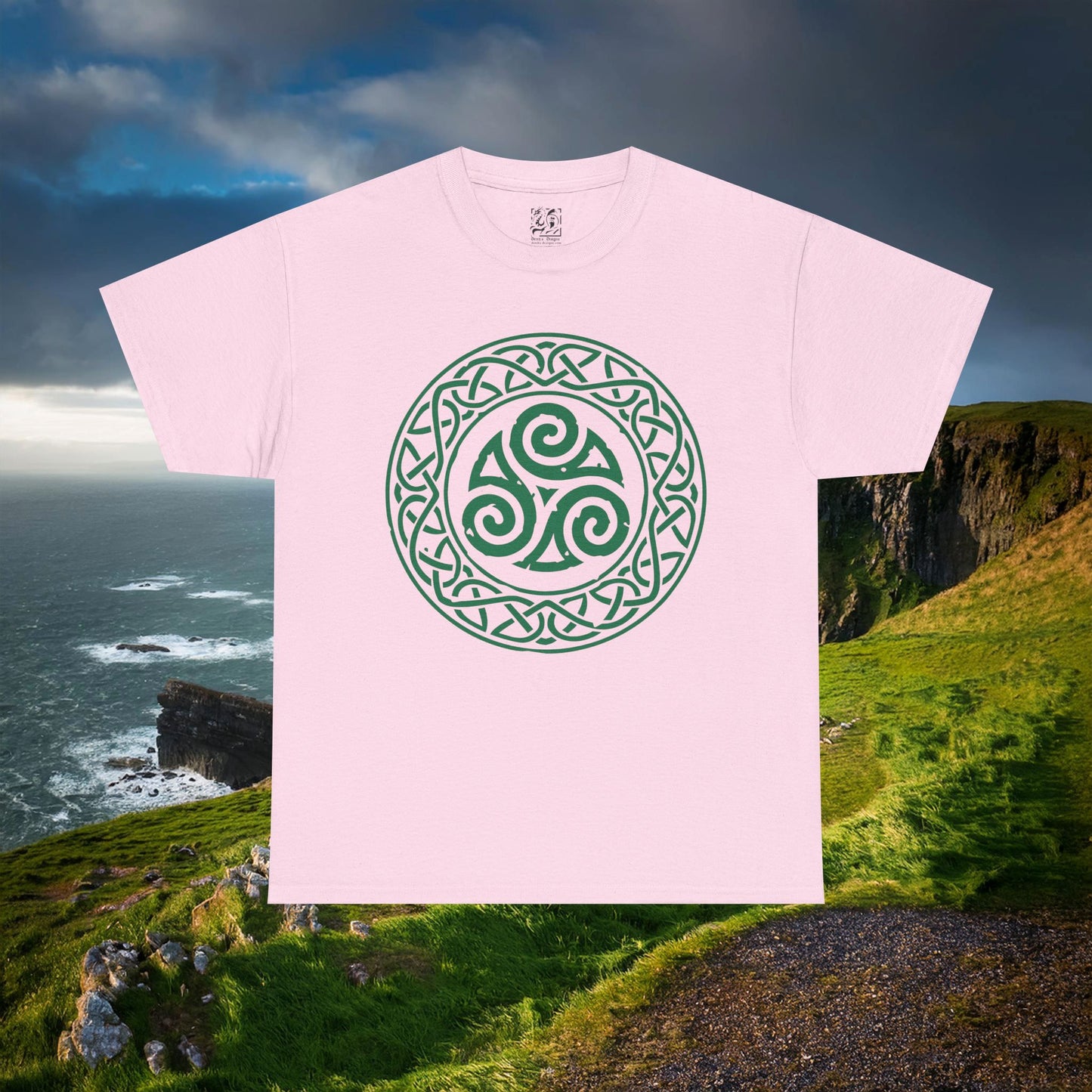Celtic Knotwork Spiral Tee