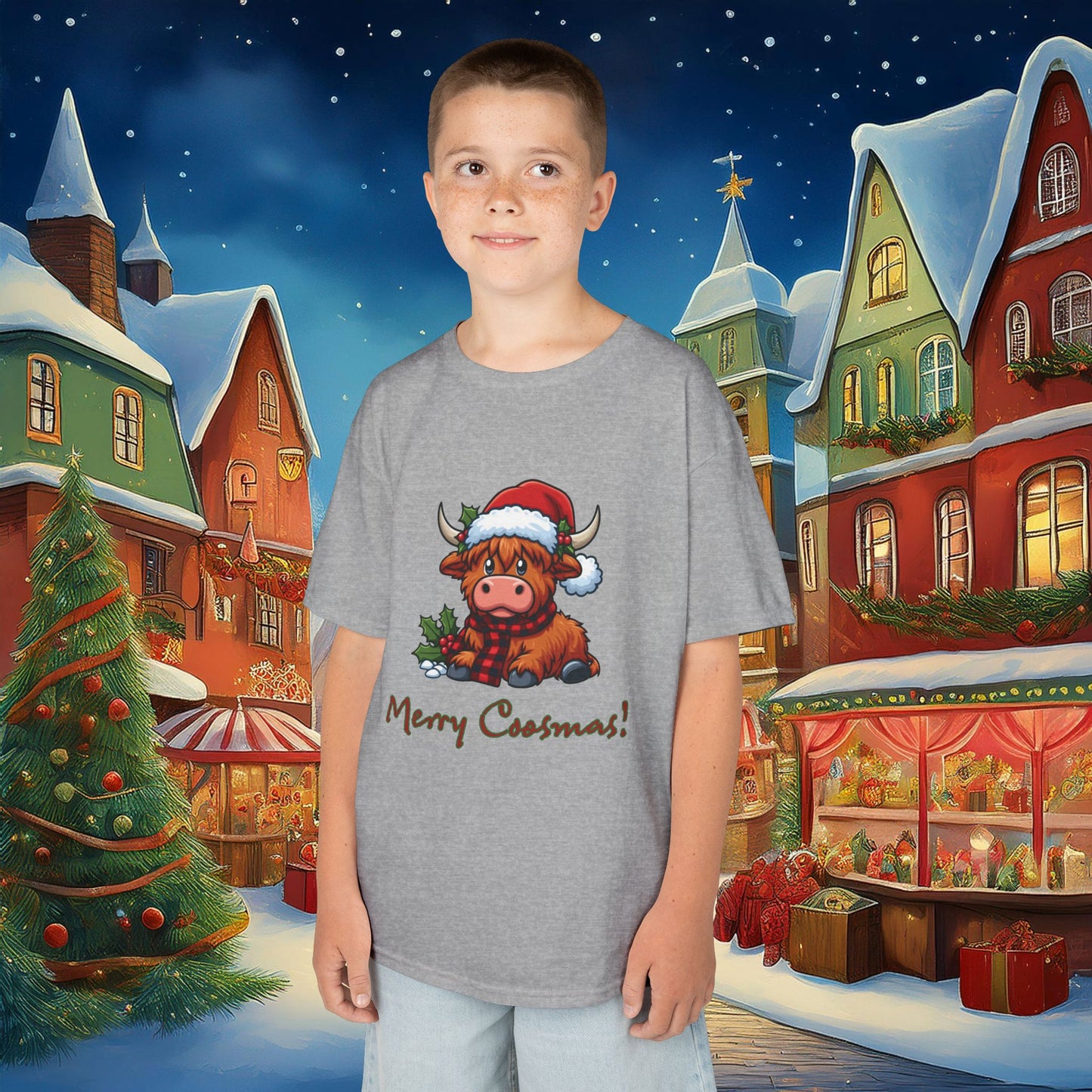 Merry Coosmas Kids Tee