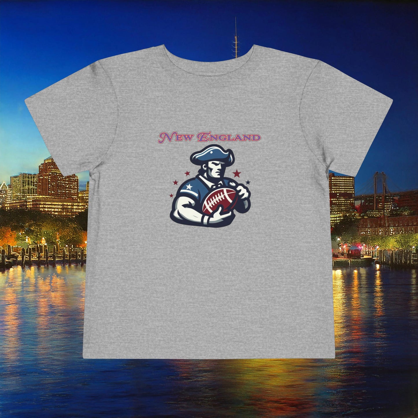New England Football Toddler Tee