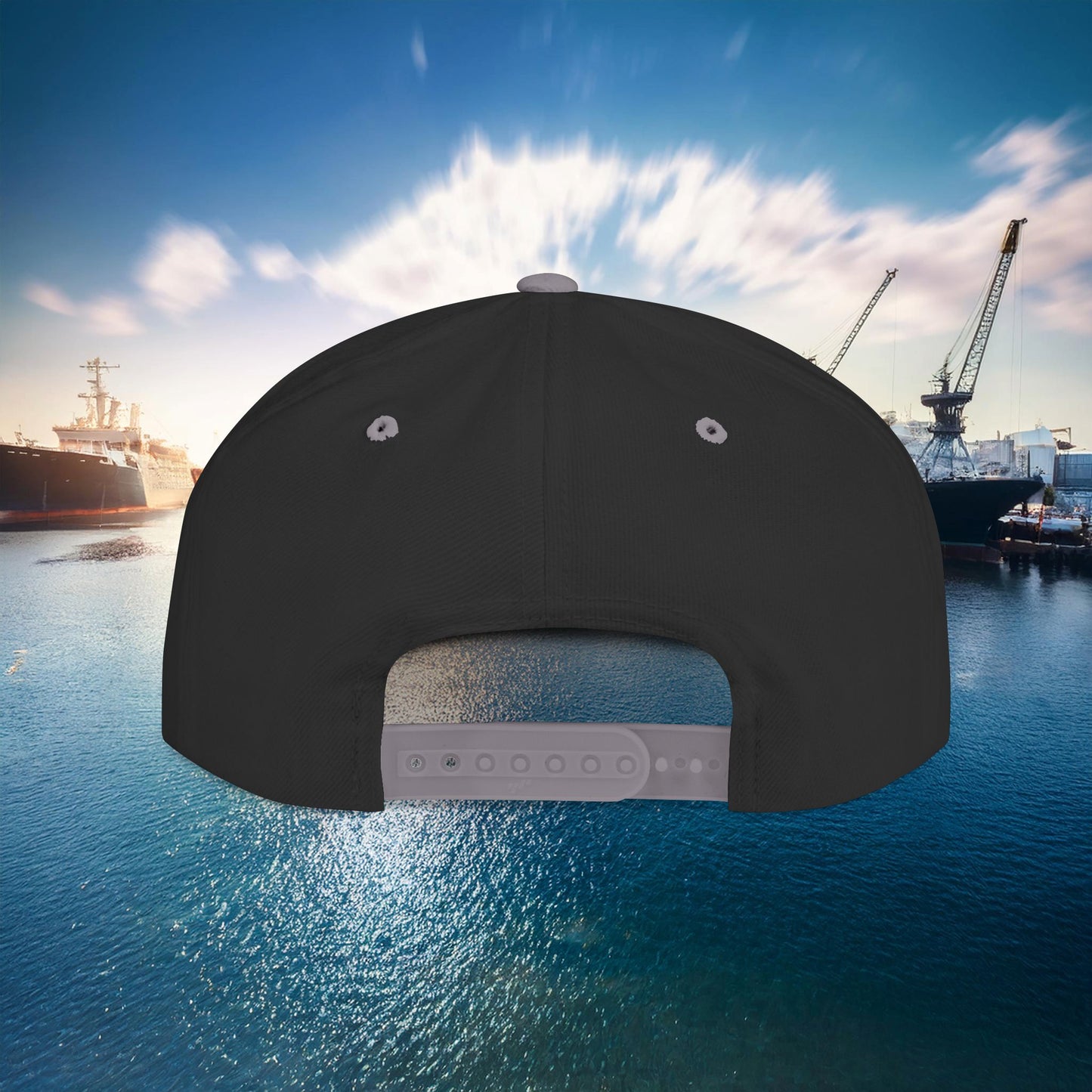 Anchor Flat Bill Snapback