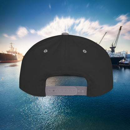 Anchor Flat Bill Snapback