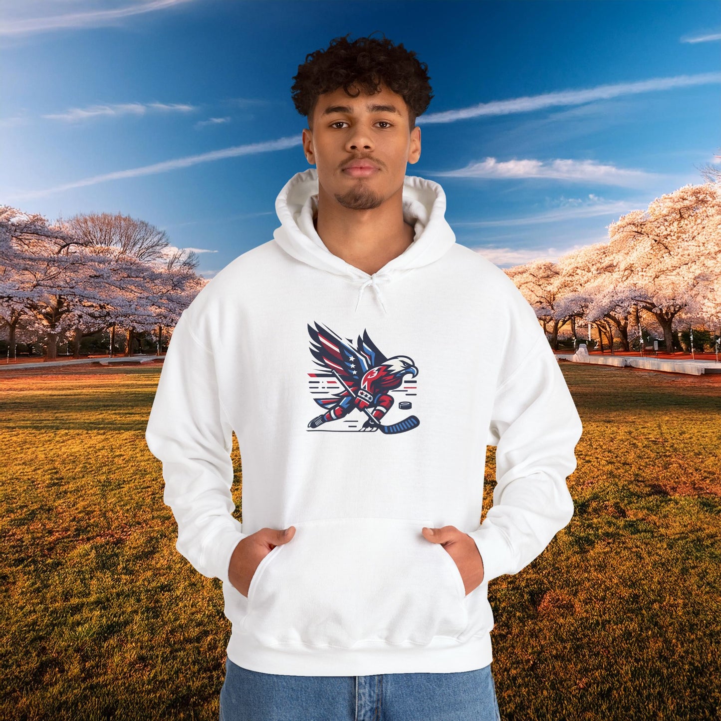 Washington Hockey Eagle Hoodie