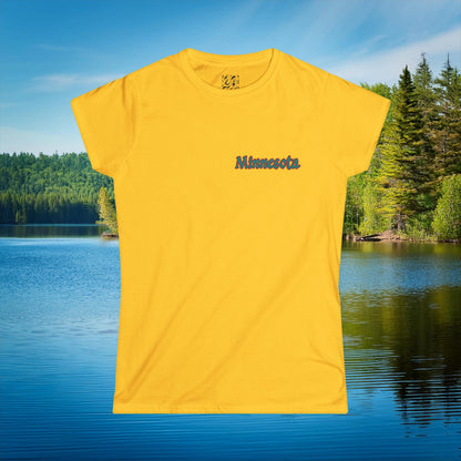 Minnesota Polar Lights Women's Softstyle Tee