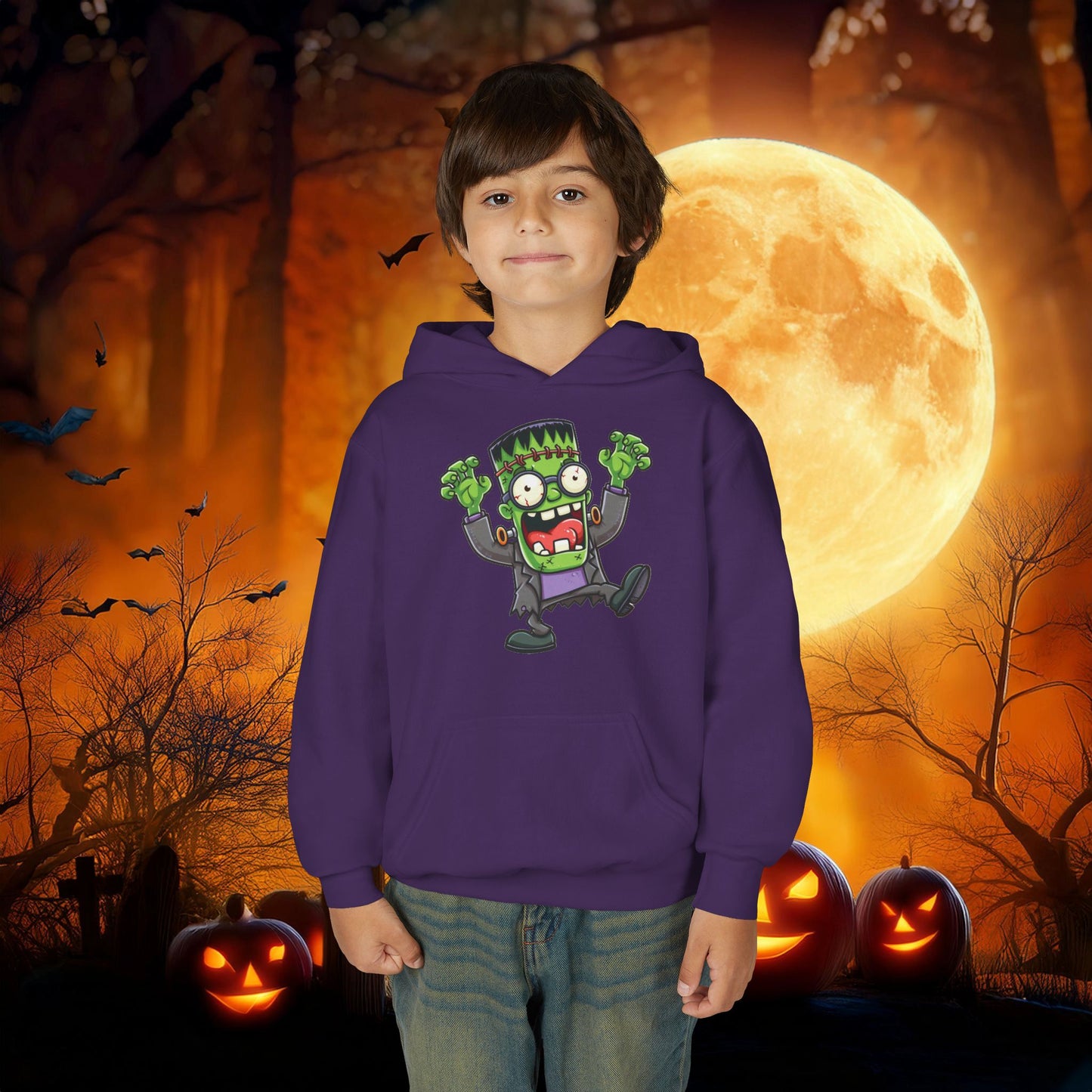 Frankenstein's Monster Youth Hoodie