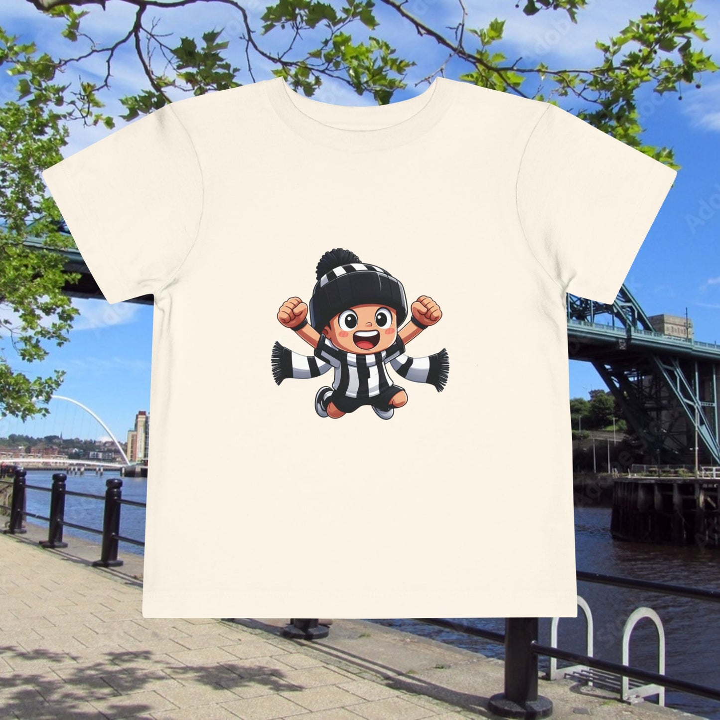 Newcastle United Mini Toon Supporter Toddler Tee