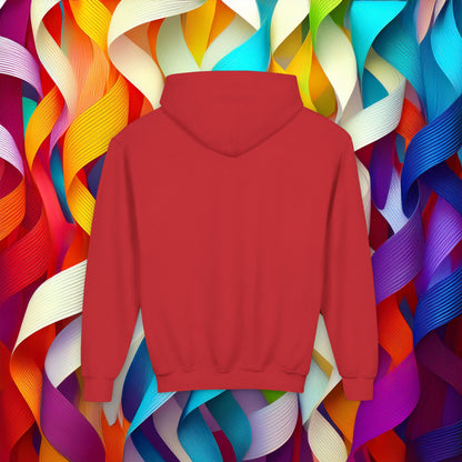 Rainbow Heart Youth Hoodie