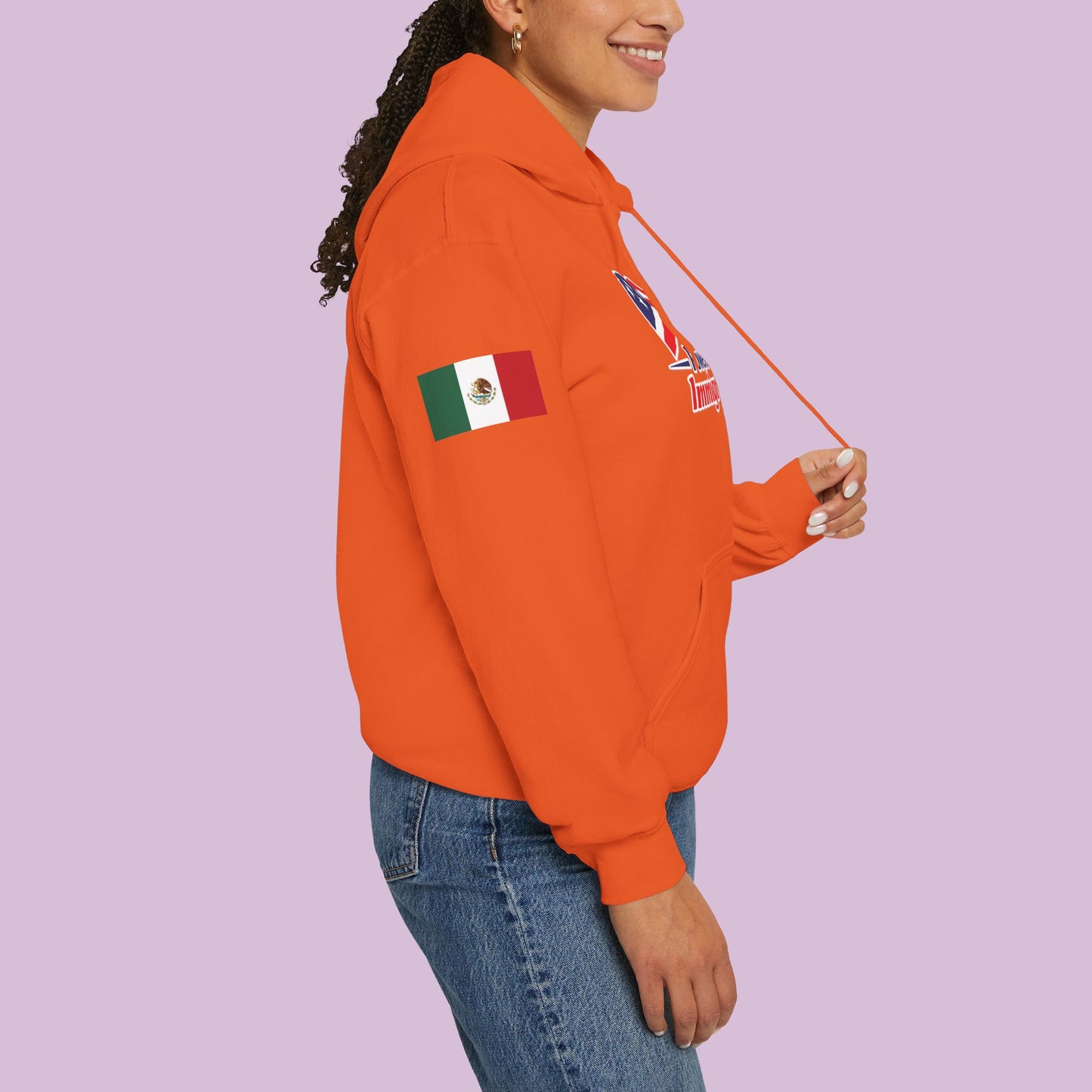 Powered By Immigrants Hoodie