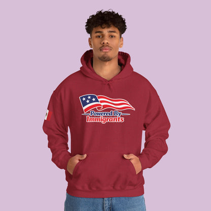Powered By Immigrants Hoodie