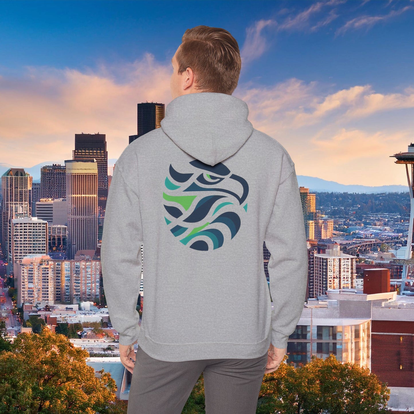 Seattle Football Logo Hoodie
