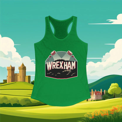 Wrexham Hollywood Sign Women's Racerback Tank