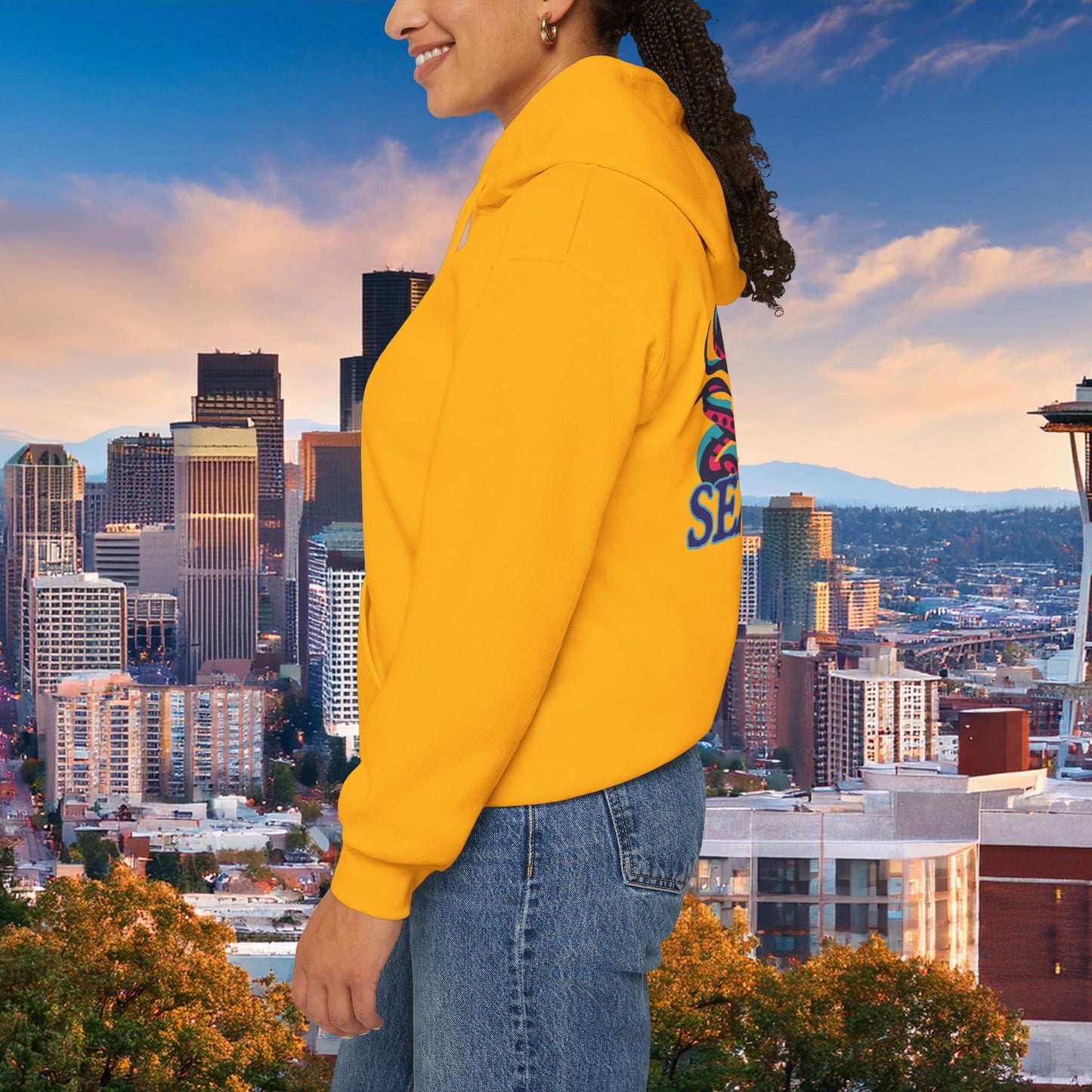 Seattle Hockey Logo Hoodie