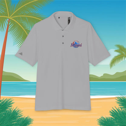 Miami Leaping Marlin adidas Performance Polo