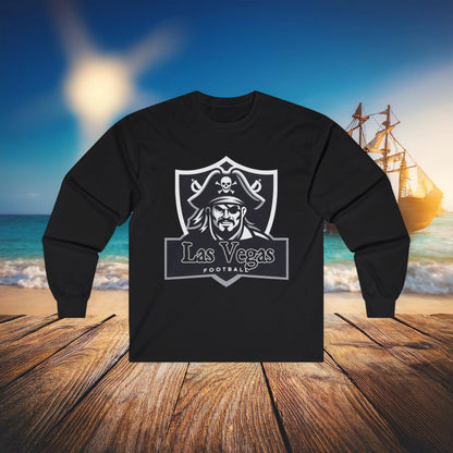 Las Vegas Football Logo Long Sleeve Tee