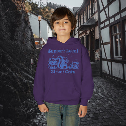 Support Local Street Cats Youth Hoodie