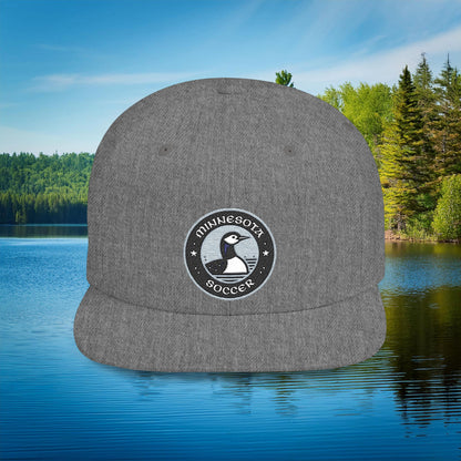Minnesota United Crest Flat Bill Snapback
