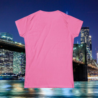 New York Bronx Baseball Women's Softstyle Tee