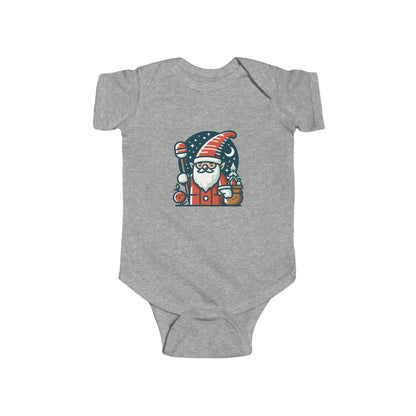 Santa Gnome Infant Bodysuit